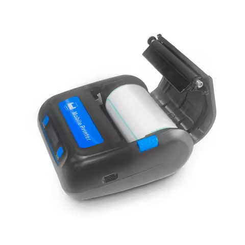 Handheld Wireless 80mm Barcode Label Printer Portable Thermal Scanner Label Machine Receipt Printer