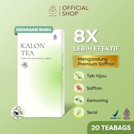 Kalon Detox Herbal Green Tea with Saffron & Natural Herbs 20 Tea Bags