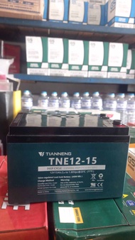 Battery sepeda listrik selis mandalika originalTianneng TNE12-15 6DZM12