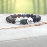 【綠龍水晶】Wind To Win  | 綠龍雙眼金曜石天然水晶能量手鍊