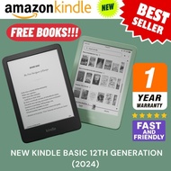 Amazon Kindle Basic 11th Generation (2024 model) 6" glare-free display