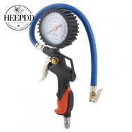 HEEPDD skill-my Tire Inflator with Pressure Gauge Oil Immersed Hose 0-16bar/0-230psi Copper Nozzle S
