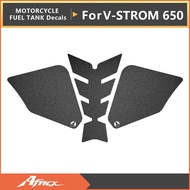 Fits For SUZUKI V-STROM 650/XT 2017 2018 2019 Motorcycle Tank Clear Pad Knee Grip Decals Transparent Leather Stickers