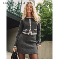 American Eagle Whoa So Soft Crew Neck Lady Cardigan เสื้อคาร์ดิแกน ผู้หญิง คอกลม (EWSH 034-1374-024)