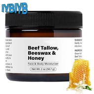 IYCIBYB Facial Moisturizer, Gentle Brightening Beef Beeswax, Hydrate Skin Care Body Moisturizer Skin