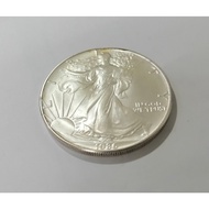 1986 United States Mint ASE American Eagle Liberty 1 oz .999 Silver Coin BU 1oz