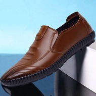 Mens Leather shoes รองเท้าหนังผู้ชายเครื่องแบบเครื่องแบบรองเท้าเจ้าหน้าที่ทหาร รองเท้าหนังชาย รองเท้