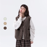 50% Fifty Percent|Particle Lamb Wool Vest|02562342002