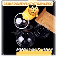 95mm Plastic Cup lids Dome/Flat /Strawless Lid Set 95mm lid for Milktea Lemonade Iced Coffee