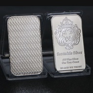 Scottsdale Silver 999 Fine Silver One Troy Ounce 1 Bars Bullion In God We Trust Coin With Display Ca