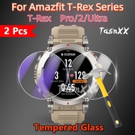 Screen Protector For Amazfit T-Rex Ultra T Rex 2 Pro Smart Watch 2.5D 9H Ultra Clear / Anti Blue-Ray Tempered Glass Protective Film