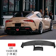 Carbon Fiber GT Support Style Rear Wing Automobile Diffuser Suitable for Toyota Supra A90 A91 Car Ae