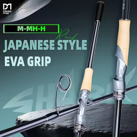 FISHINGFANS KUAISHA Plus Carbon Blank Pole 7-25g 8-35g 18-60g M MH H Power Long Casting 8' 9' 10' Se