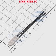 [3 Pieces]- KSD9700-55NO Thermal Fuse, Thermal Relay 250VAC 5A 55 Degree Celsius Normally Open NO Li