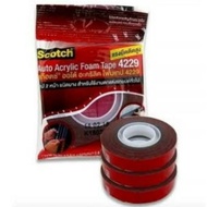 3M Car Eyebrow Tape!!! Small Size 2.5m./Large 10m. Red Tape 4229 3M