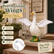 Olove Poseable Goose Wings For 23 28 Inch Porch Lawn Goose Accessories Shapeable Stick On Wings J4r3