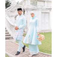 Baju Nikah Hijabistahub one set lelaki & perempuan