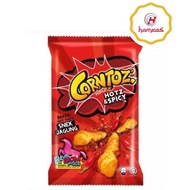 Corntoz Hot And Spicy Baked Corn Snacks 50g