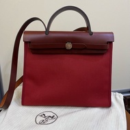 愛馬仕 Hermes herbag 31 深紅色