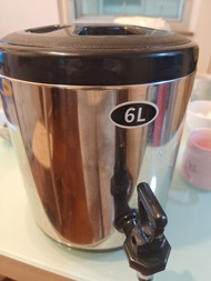 坐月神器洗手液桶 6L 不鏽鋼保溫桶