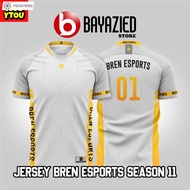 New Bren Esports T-shirt Jersey 2023 Gaming Jersey Customize CUSTOM Ml Free Nickname MPL Gaming Jersey Philippines Season 10 S10-Bren-Lang-Malakas-Esports-Jersey-Customized-Ph-Codm