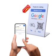 Google Review NFC for Business Restaurant Plastic Contactless Instagram Facebook Google NFC Reviews 