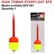 Pelampung Pancing IKAN TOMAN STARFLOAT – SFE 001
Categories: Accessories, Float, Ikan Toman

