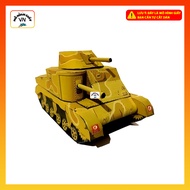 M3 Lee Grant Tank Assembly Paper Model (WW2) - MohinhgiayVN