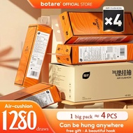 【Polands】[4 PCS] Deluxe Soft Happy Air Cushion Tissue, Botare, 4 Layers, 1280 Prints, 175mmx175 mm, 