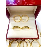 Gold-plated Thread Ring 9999