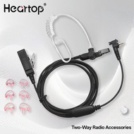Heartop Earpiece for Motorola Radio MTH850 MTP850 Earphone Air Tube Earpiece PTT Headset