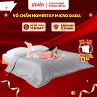 Vỏ Chăn Homestay Micro DaDa Lồng Được Ruột 2mx2m2 2mx2m3 2m2x2m4 Mền Trơn Mềm Mịn Mát Bảo Vệ Làn Da