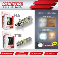 NORIFUMI HIGH QUALITY LED BULB (WARRANTY 3 MONTHS)  T19 FOR LC135 V1-V3/EX5/WAVE H4 FOR Y15ZR/LC135 