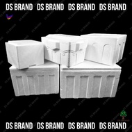 Styrofoam Ice Box / Cooler Box / Picnic box / Foam Box / Fish Box / Tong Ais Polyfoam Size - (M1/M2/M3/M4/SS1/SS3)
