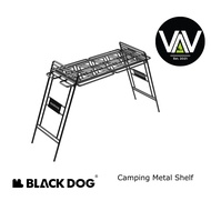 BLACKDOG Camping Outdoor Metal Shelf