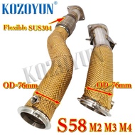 Turbo  Downpipe kit For BMW S58 M2 M3 M4 G80 G82 2021+