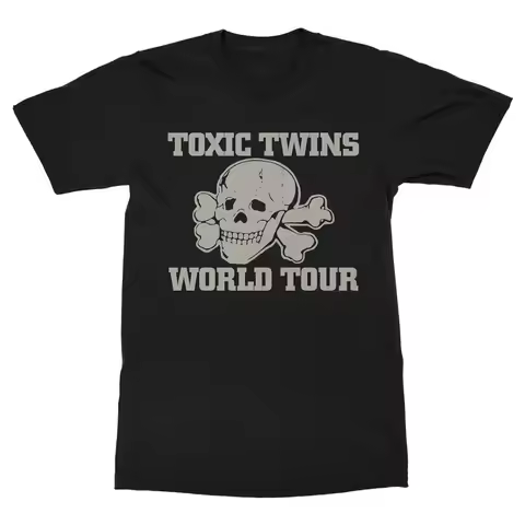 Aerosmith Toxic Twins World Tour Cotton T-Shirt - Steven Tyler, Joe Perry