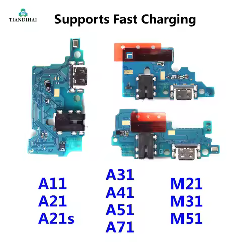 A51 Samsung USB Charging Port Flex Cable For Samsung Galaxy A51 A71 A11 A21 A21s A31 A41 M51 M31 M21
