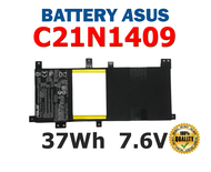 ASUS แบตเตอรี่ C21N1409 ของแท้ (สำหรับ X454LB X455LB X455LN K455LB K455LN K454LN Series) ASUS Batter