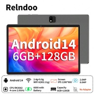 Android Tablet 2025 Newest, 10.1 Inch Android 14 Tablet, 6GB RAM+128GB ROM, RK3562 Quad-Core 2.0Ghz,