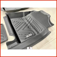 ◴ ✷ ☇◑ TOYOTA VELOZ 2023-2025 5D Extended Deep Dish Matting Floor Mats Accessories