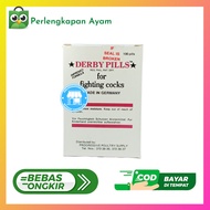 Derby Pills, Doping Ayam Filipin, Mempertajam Reflek Ayam Aduan, Dopin