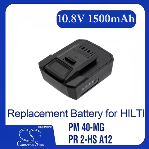 Cameron Sino Replacement Battery for HILTI PM 40-MG, PR 2-HS A12, PR 30-HVS A12,, Fits P/N 2077977,B