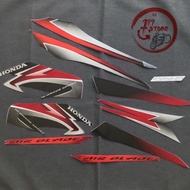 Bộ tem 3 Lớp AB AIR BLADE 110 THÁI LAN ĐEN ĐỎ 2011 HÀNG LOẠI 1 TỐT NHẤT