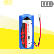 EVE ER14335 battery 3.6V 2/3AA Smoke Alarm Hydrogen Sulfide Detector original lithium Battery