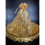 Engagement tray, gift wrapping