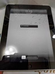 果粉收藏 實用備份機 APPLE IPAD 16G wifi A1337 顯示 上網 續電 大致良好 當維修備品零件機