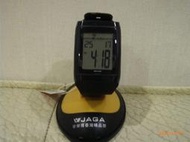 [黎黎屋]100%防水電子錶JAGA(M866黑銀，黑色)