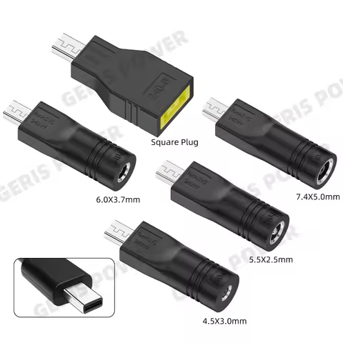 Laptop Charger Converter for Asus ROG Zephyrus G16 G14 TUF Gaming A16 180W 200W 240W DC Power Jack C