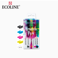 สีน้ำ ECOLINE หัว BRUSH 5 สี PRIMARY